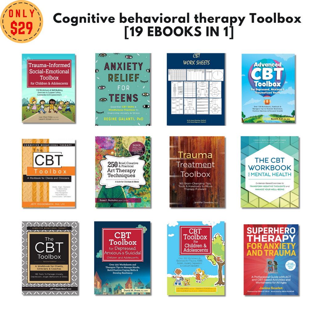 Cognitive Behavioral Therapy Toolbox [19 EBOOKS IN 1] – Saprospace