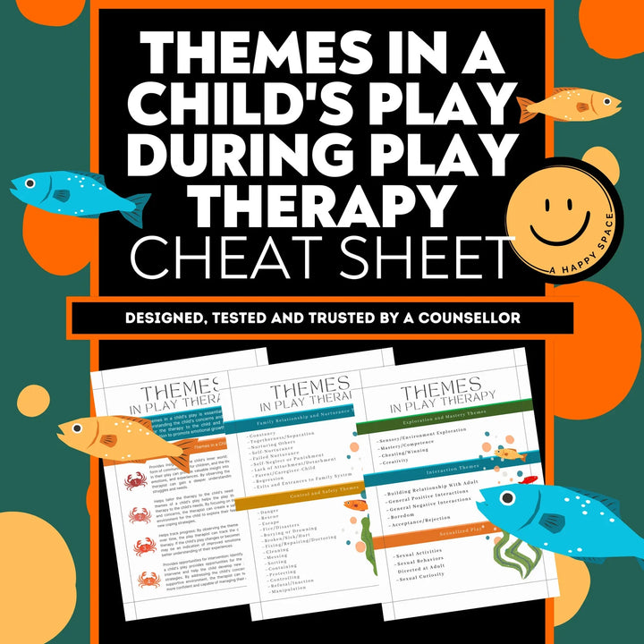Play Therapy Bundle: Child Counselor Resources - Gestalt, SEL, Play-Based Techniques, Worksheets, Cheat Sheets, EQ, + 8 Books.