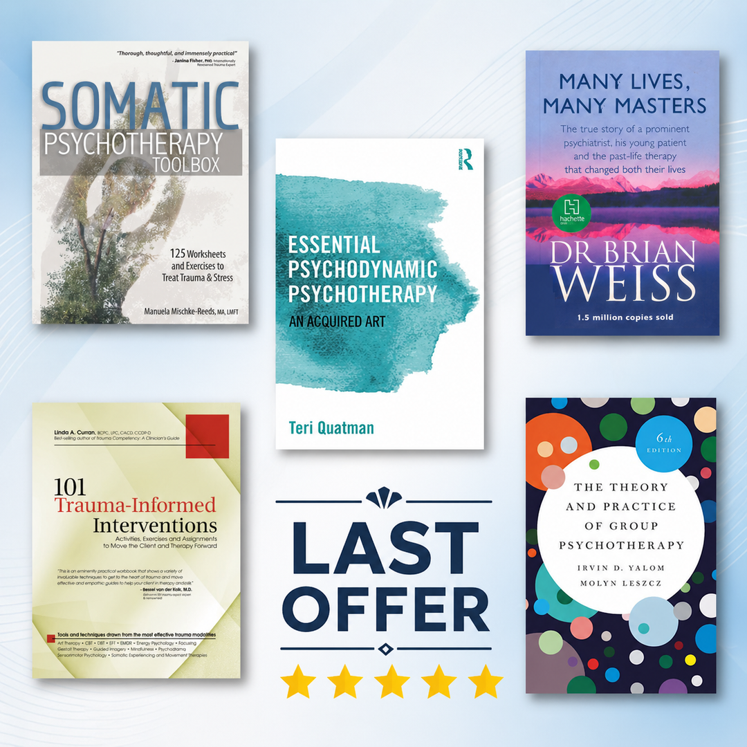 Psychotherapy Toolbox Ebook Bundle- 5 IN 1