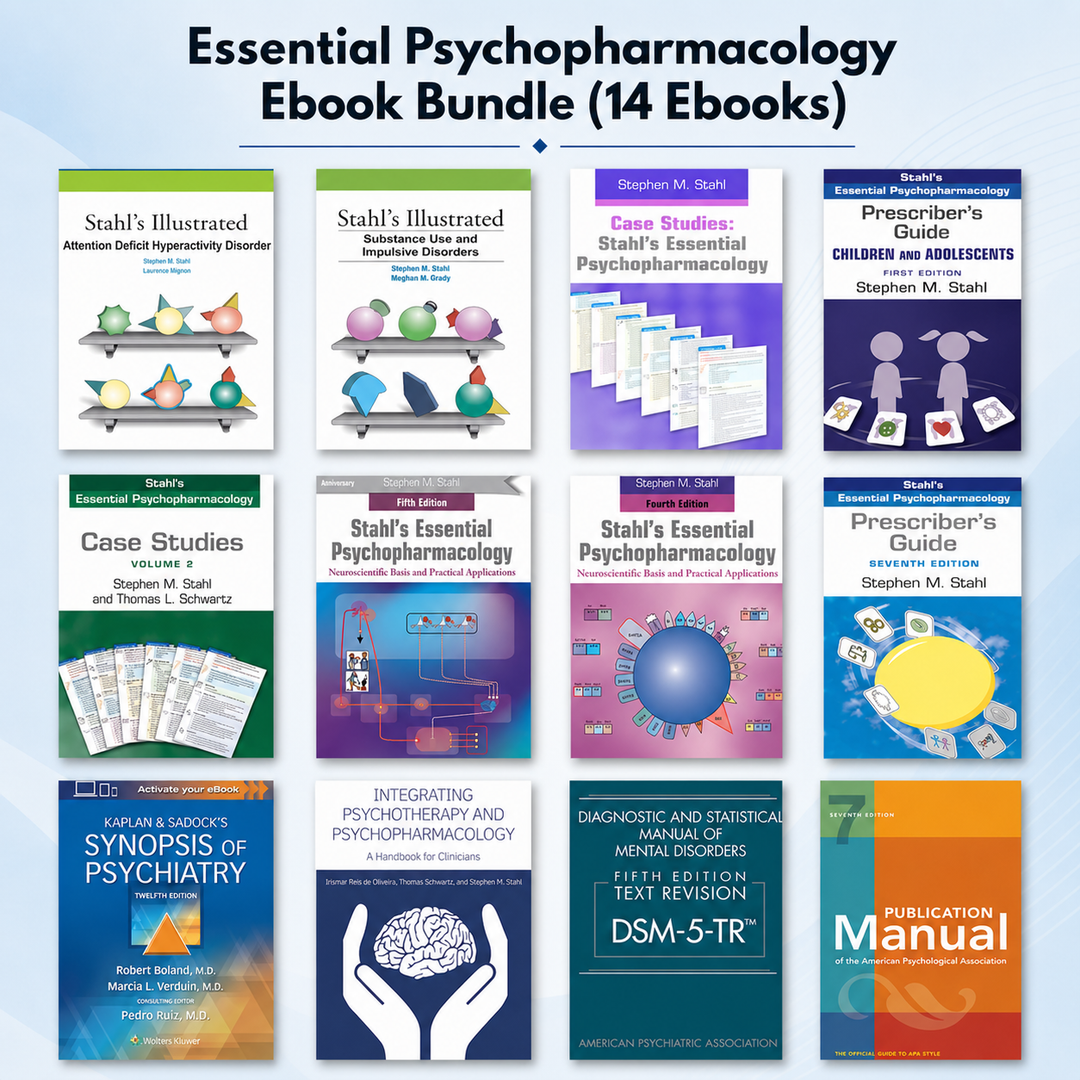 Essential Psychopharmacology Ebook Bundle [14 EBOOKS]