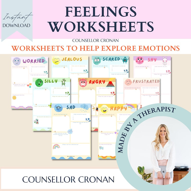 90% off kids anxiety toolbox bundle, therapy bundle, calm down strategies, anxiety techniques, grounding strategies, anxiety worksheets, SEL +10 Ebooks