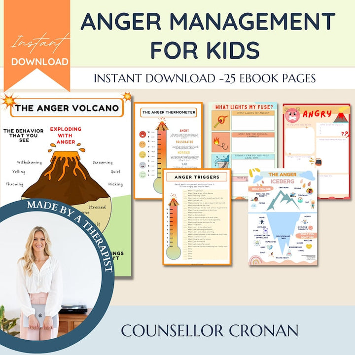 Kids skills in life essential bundle, 50% off, over 240 products. Therapy worksheets, calming corner, coping skills, anxiety, CBT worries