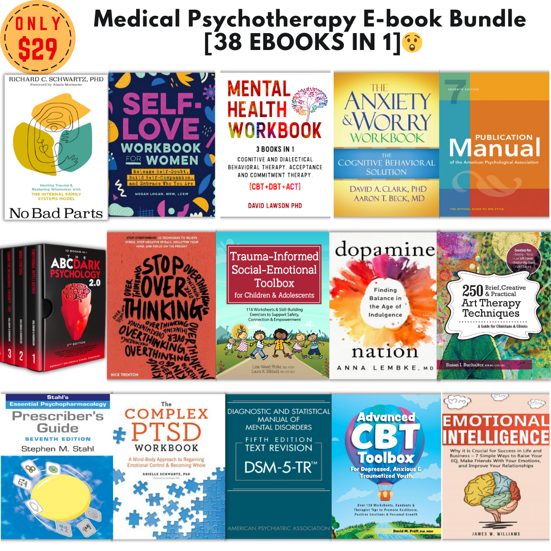 Medical Psychotherapy E-book Bundle [38 EBOOKS IN 1]